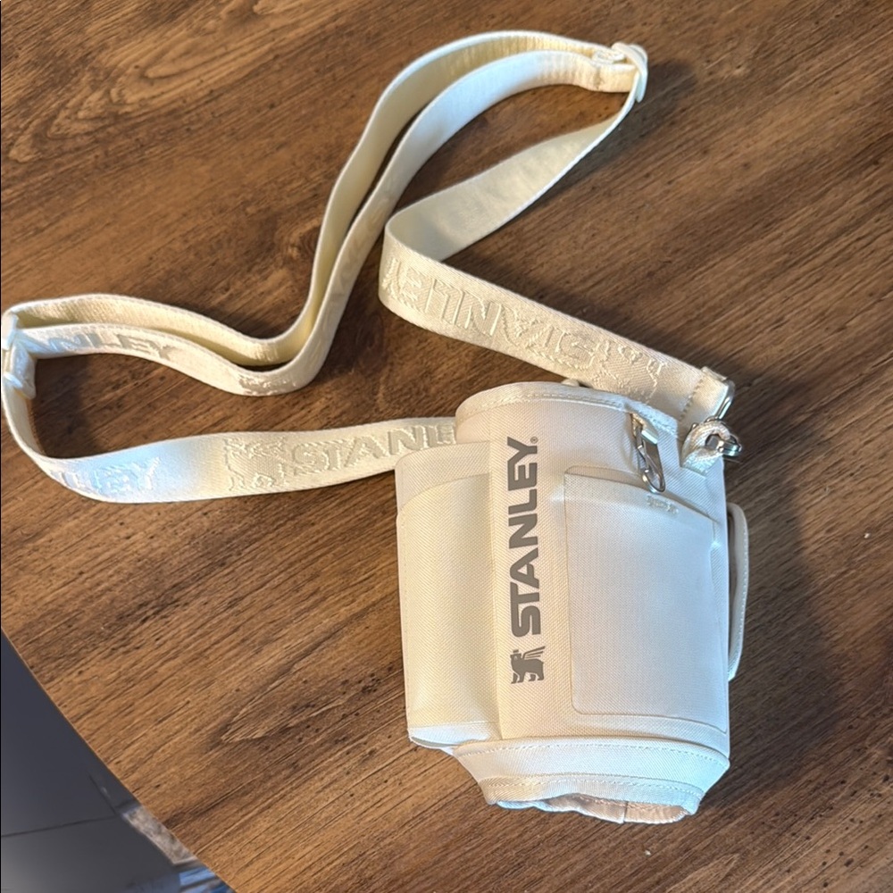 Stanley Cream Insulated Bottle Holder